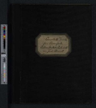 Quartett für Pianoforte, Violine, Bratsche und Violoncell
