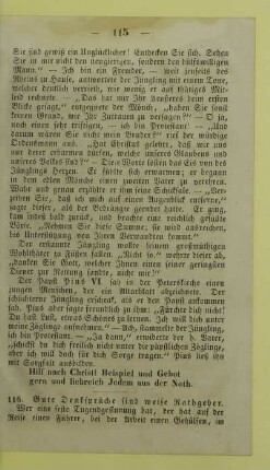 116. Gute Denksprüche sind weise Rathgeber