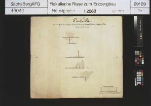 Himmelsfürst Fundgrube hinter Erbisdorf, Grubenbaue auf dem hangenden Trum des Komet Flachen