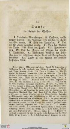34. Taufe im Kultus der Christen