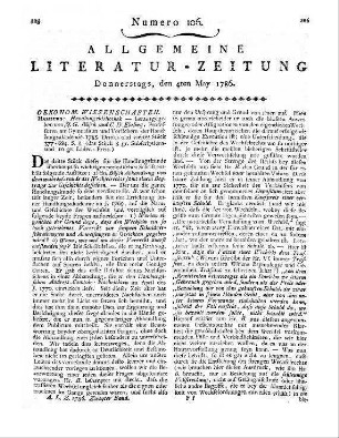Handlungsbibliothek. [Bd. 1], St. 3-4. Hrsg. von J. G. Büsch und C. D. Ebeling. Hamburg: [Bohn] 1785