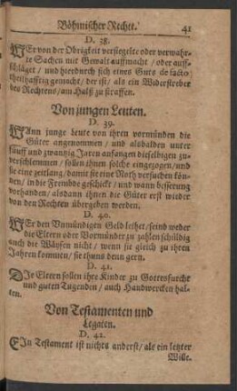 Von jungen Leuten.