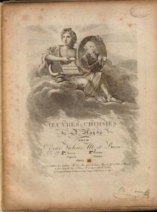 Oeuvres choisies pour deux violons, alto et basse, 2,2