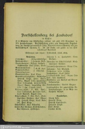 Dorfschellenberg bei Leubsdorf