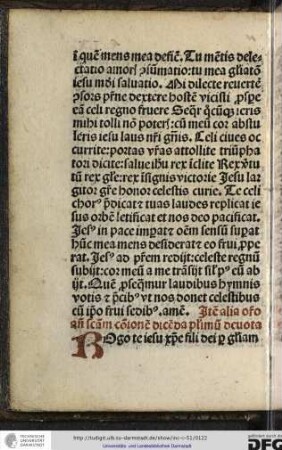 Item alia oratio ante sanctam communionem dicenda plurimum devota.