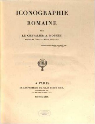 Iconographie romaine, 4. Empereurs, césars, tyrans, et leurs familles ; pt. 2, suite