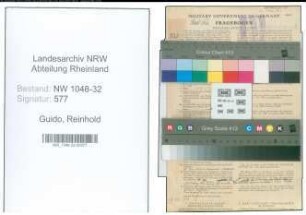 Entnazifizierung Reinhold Guido , geb. 09.07.1894 (Stadtbeamter)