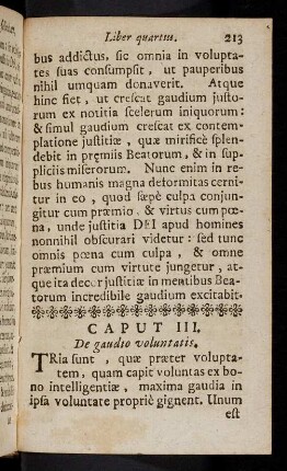 213-222, Caput III - IV