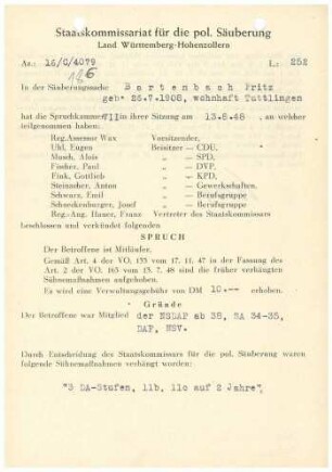 Bartenbach, Fritz