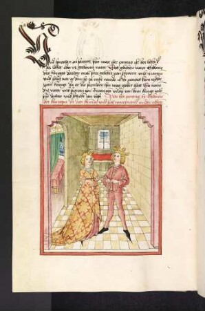 Pontus und Sidonia in deren Kammer