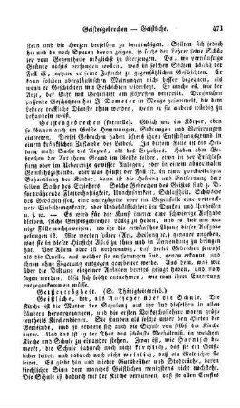 Geistesgebrechen, (formelle)