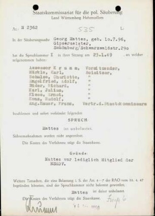 Mattes, Georg