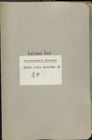 Hypothekenbuch der Stadt Hagen