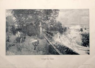 Grafik "A. Hirschl: See-Friedhof"