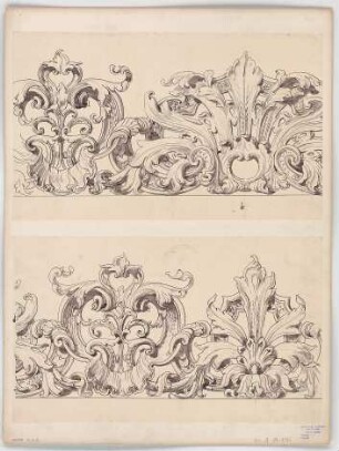 Thiersch, Friedrich von; München; Justizpalast - Ornamente (Details)