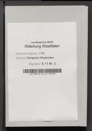 Verpachtung der Mühlen im Distrikt Höxter