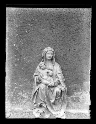 Walbertsweiler: Kirche (Statue)