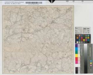 [Topographische Karte 1 : 25.000 (Meßtischblätter): Nördliche Rheinprovinz und angrenzende Gebiete]. 2975, [5111] Waldbröl 50°48' - 25°10' F. Hauptvertrieb d. Karten de. Kgl. Landesaufnahme. R. Eisenschmidt, Verlagsbuchhandlung. Berlin NW., Dorotheenstr. 70a. Im deutschen Offiziersverein (Bl. 9, 15, 16 ohne Angabe)
