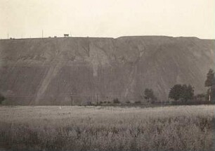 Zwickauer Kohlebecken. Abraumhalde bei Oberhohndorf