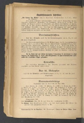 Empfehlenswerte Schriften