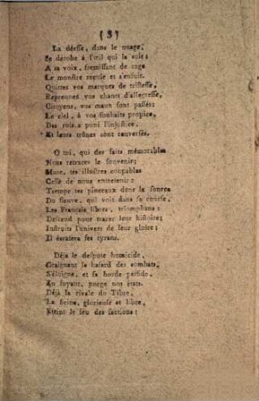 La Liberté : Ode