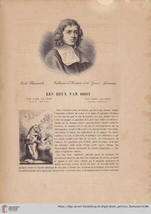 Les deux Van Oost: Van Oost, le père. Van Oost, le fils