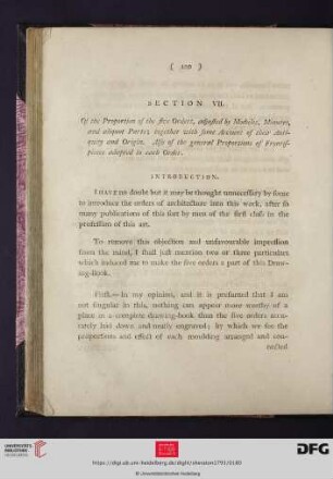 Section VII