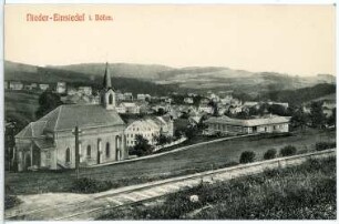 Niedereinsiedel. Blick auf Niedereinsiedel