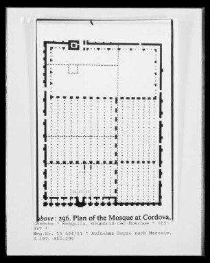 Córdoba, Moschee, Grundriss