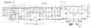 Tübingen Hbf: Empfangsgebäude Verwaltungsgebäude Grundriß Erdgeschoß