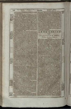 Anno Christi 1555. Iulii Papae III. Anno 6. Caroli V. Rom. Imperat. Anno 35