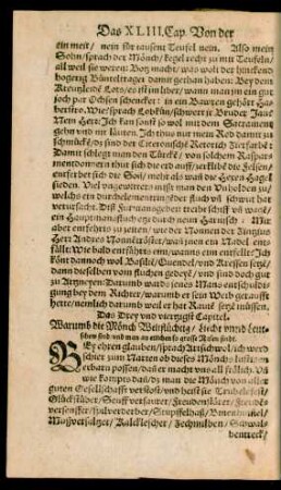 Das Drey und viertzigst Capitel.