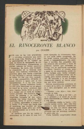 El rinoceronte blanco