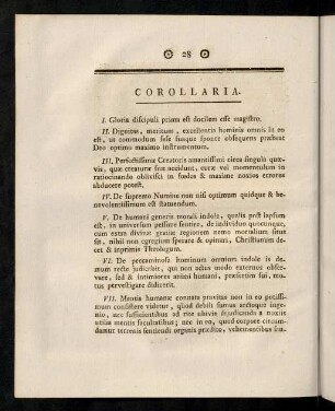 28-32, Corollaria