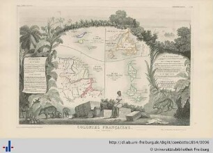 Colonies Francaises en Amérique.