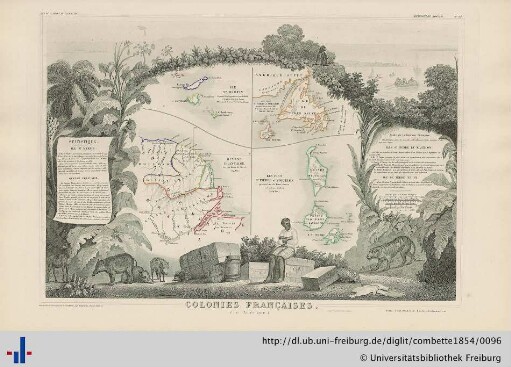 Colonies Francaises en Amérique.