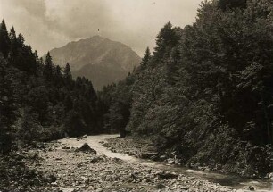 Bayern. Allgäu. Die Trettach bei Dienersberg nahe Oberstdorf