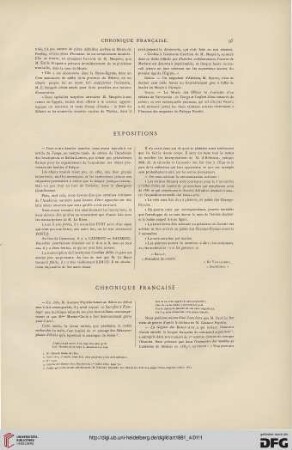 Expositions