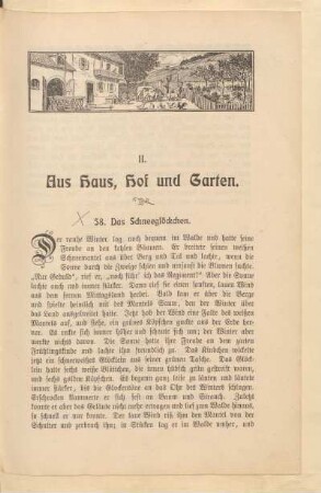II. Aus Haus, Hof und Garten