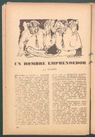 Un hombre emprendedor