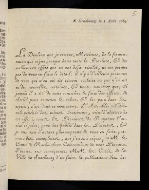 1r-1v, La Douleur que je ...