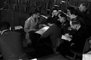 Bukarest: Militärspital, Vortrag Dr. Fischer
