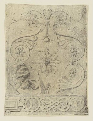 Akanthus-Relief (Bauornament, Britisch, o. Nr.)