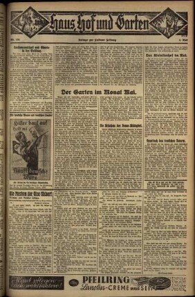 Zweite Ausgabe vom Freitag, den 04. Mai 1934.
