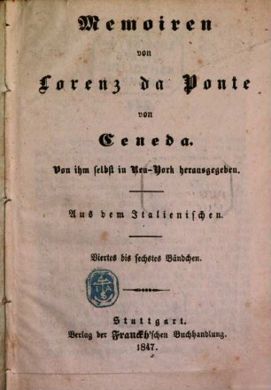 Memoiren, 4/6