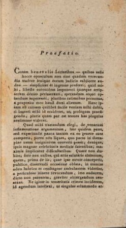 Nonnulla de venarum inflammatione, praesertim phlebotomiam excipiente