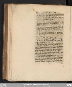 Tit. VII. (IV. 9.) De condictione sine causa.