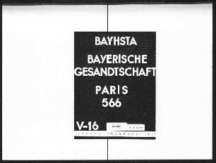 Die Übermittlung des Schriftwechsels zwischen Prinz, dann Prinzregent Luitpold, Prinzessin Therese von Bayern und Kaiserin Therese von Brasilien