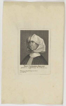 Bildnis der Catharina Kressin