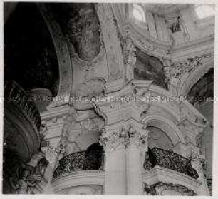 Prag, St.-Niklas-Kirche, Inneres (Detail)